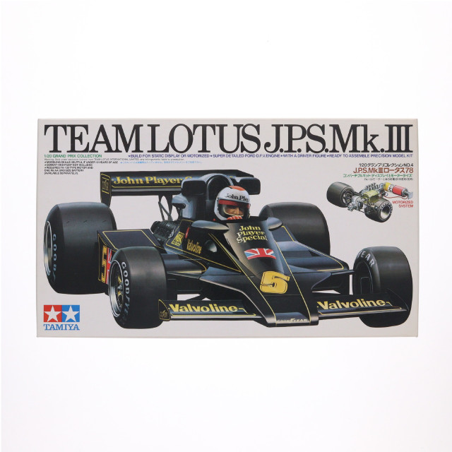 [PTM]1/20 J.P.S. MkIII ロータス78 「グランプリコレクション No.4」 モータライズキット [20004] プラモデル タミヤ