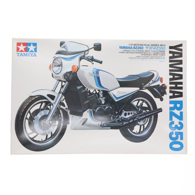 [PTM]1/12 ヤマハ RZ350 「オートバイシリーズ No.4」 ディスプレイモデル [14004] プラモデル タミヤ