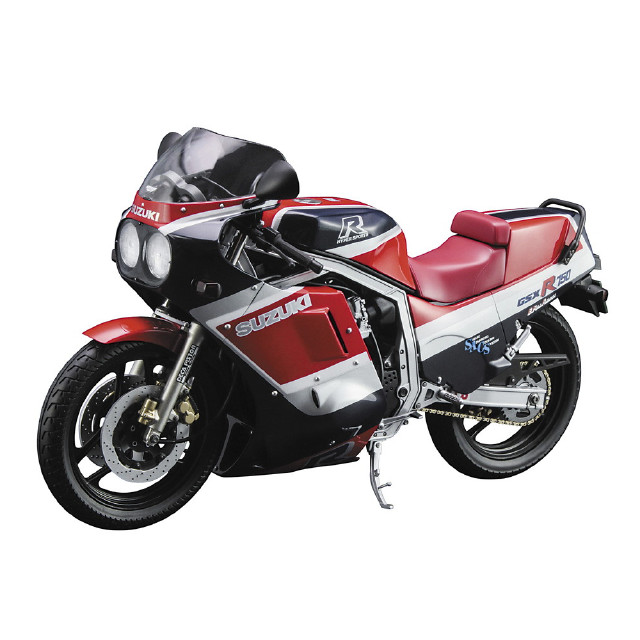 [PTM]1/12 スズキ GSX-R750 G GR71G(レッド×ブルーカラー) [21741] プラモデル ハセガワ