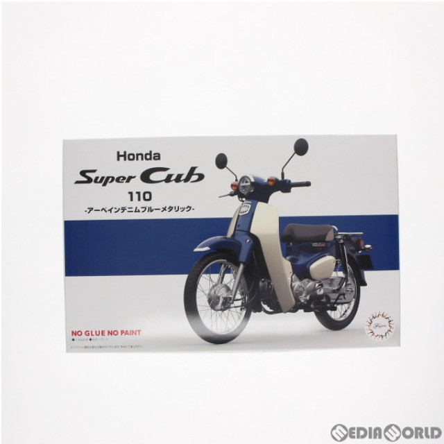 [PTM]1/12 ホンダ スーパーカブ110(アーベインデニムブルーメタリック) 「NEXTシリーズ No.1」 [141794] プラモデル フジミ模型(FUJIMI)