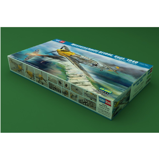 [PTM]1/18 メッサーシュミット Bf109E アドルフ・ガーランド 「エアクラフトシリーズ」 [81809] プラモデル ホビーボス(HOBBY BOSS)