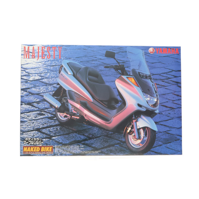 [PTM]1/12 ヤマハ マジェスティ(シルバー) 「ネイキッドバイクシリーズ No.35」 [0028476] プラモデル アオシマ