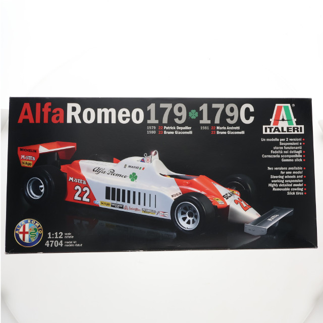 [PTM]1/12 アルファロメオ 179/179C F1 [IT4704] プラモデル イタレリ(Italeri)