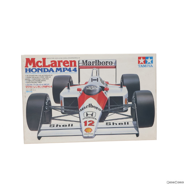 [PTM]1/20 マクラーレン ホンダ MP4/4 マールボロVer. 「グランプリコレクション No.22」 ディスプレイモデル [20022] 定価1300円版 プラモデル タミヤ