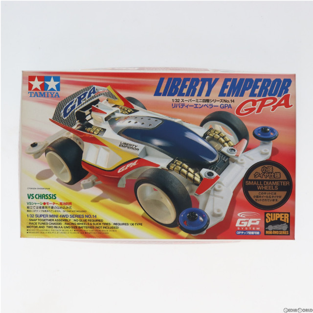 [PTM]1/32 リバティーエンペラーGPA 小径タイヤ仕様 「スーパーミニ四駆シリーズ No.14」 [94433] プラモデル タミヤ
