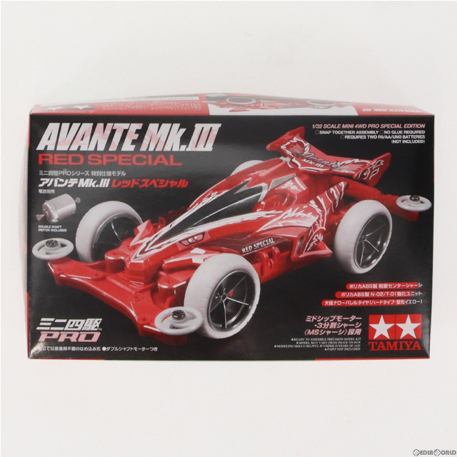 [PTM]1/32 アバンテMk.III レッドスペシャル MSシャーシ ミニ四駆特別企画 [95425] プラモデル タミヤ