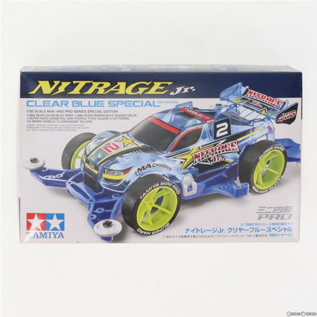 [PTM]1/32 ナイトレージJr. クリヤーブルースペシャル 「ミニ四駆PROシリーズ」 特別仕様モデル [95398] プラモデル タミヤ