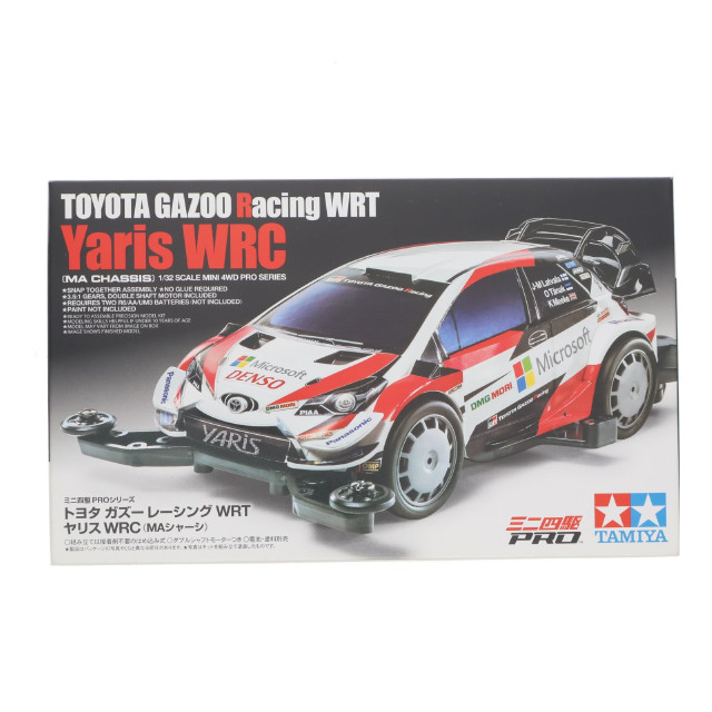 [PTM]1/32 トヨタ ガズーレーシング WRT/ヤリス WRC(MAシャーシ) 「ミニ四駆PROシリーズ No.54」 [18654] プラモデル タミヤ