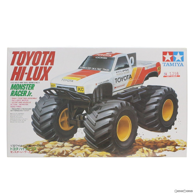 [PTM]1/32 トヨタ ハイラックス モンスターレーサーJr. 「ワイルドミニ四駆シリーズ No.9」 [17009] プラモデル タミヤ