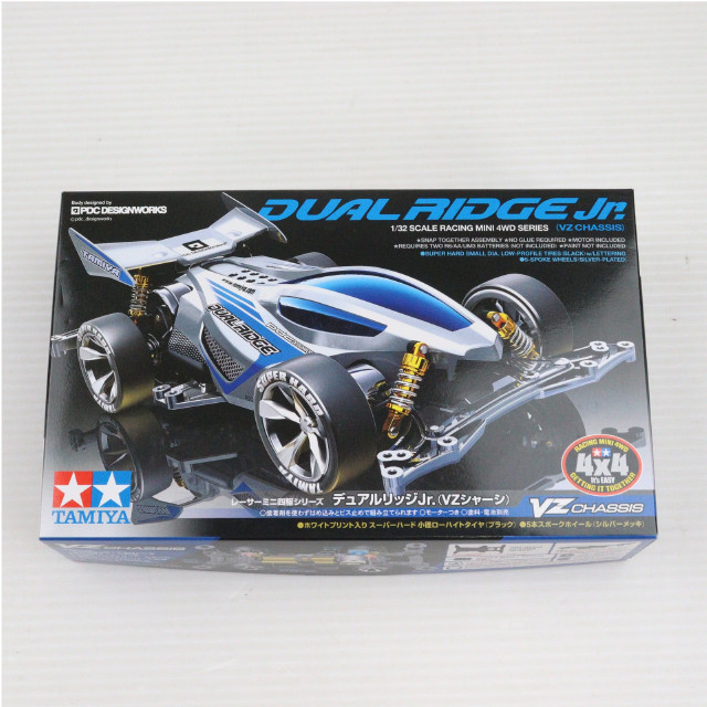 [PTM]1/32 デュアルリッジ Jr. VZシャーシ 「レーサーミニ四駆シリーズ」 [18096] プラモデル タミヤ
