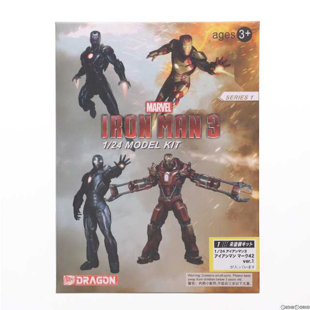 [PTM]1/24 アイアンマン マーク42 ver.1 「アイアンマン3」 バトルフィールドコレクション [BFC35801] プラモデル ドラゴン(DRAGON)