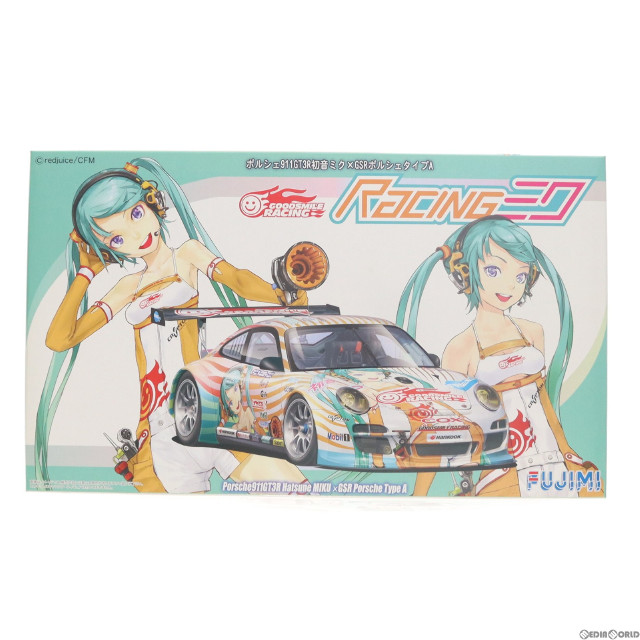 [PTM]1/24 ポルシェ911 GT3R初音ミク×GSRポルシェ タイプA グッドスマイルレーシング レーシングミク No.1 プラモデル(189758) フジミ