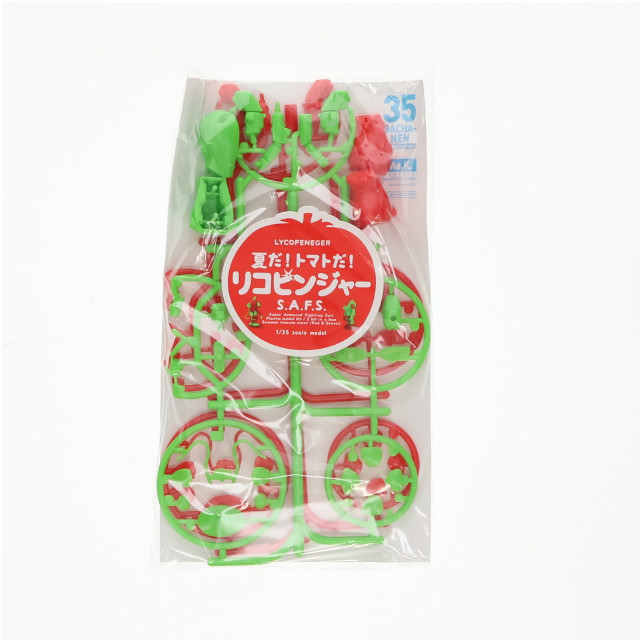 [PTM]1/35 S.A.F.S. 夏だ! トマトだ! リコピンジャー(2体セット) 「Ma.K マシーネンクリーガー Zbv3000」 35ガチャーネンシリーズ プラモデル 海洋堂