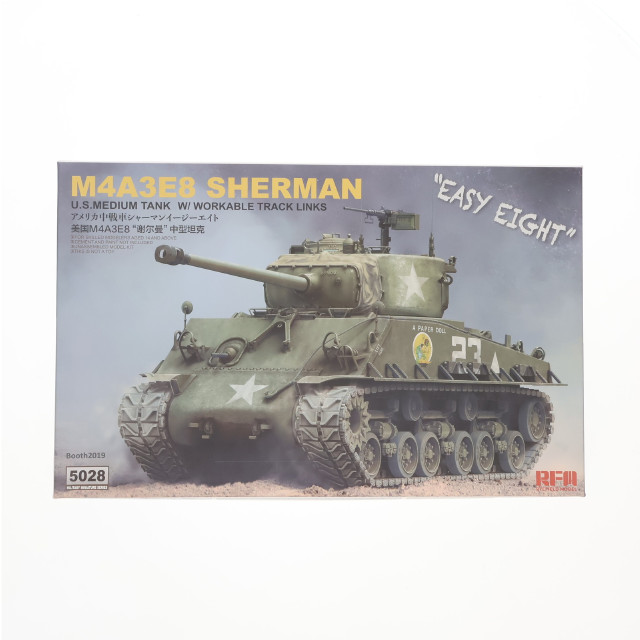 [PTM] 1/35 M4A3E8 シャーマン中戦車 イージーエイト w/可動式履帯 プラモデル(RFM5028) Rye Field Model(ライフィールドモデル)