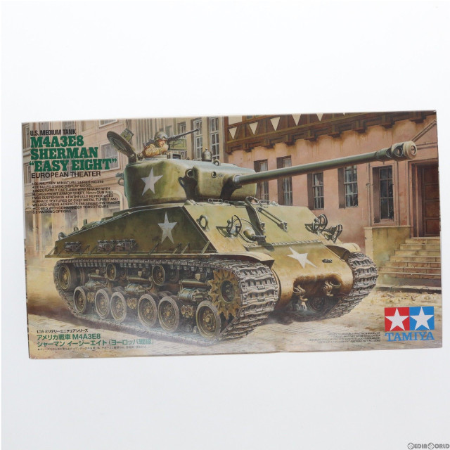 [PTM]ミリタリーミニチュアシリーズ No.346 1/35 アメリカ戦車 M4A3E8 シャーマンイージーエイト(ヨーロッパ戦線) ディスプレイモデル プラモデル(35346) タミヤ