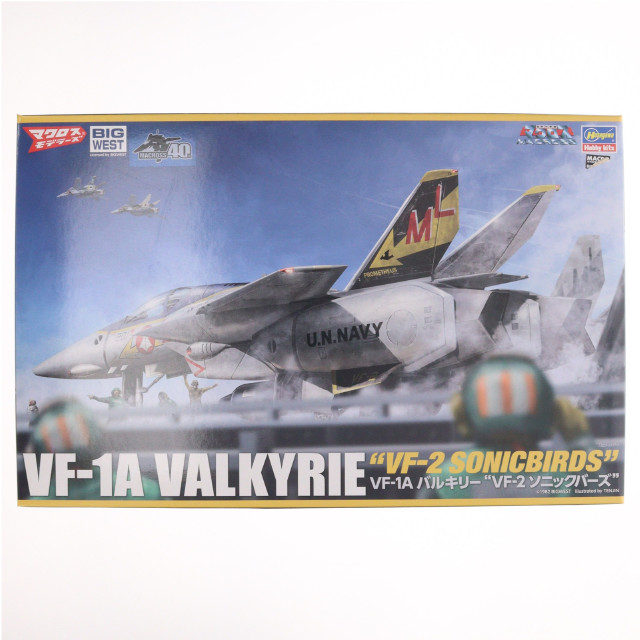 [PTM] 1/48 VF-1A バルキリー VF-2 ソニックバーズ 超時空要塞マクロス プラモデル(65875) ハセガワ