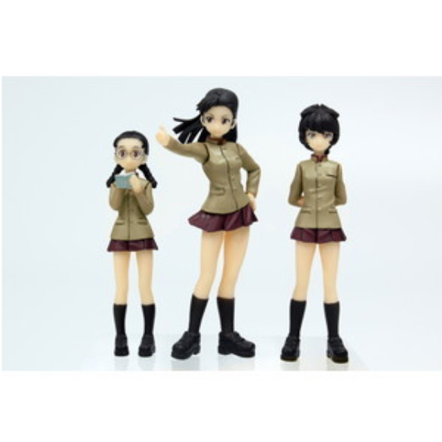 [PTM]1/35 知波単学園 フィギュアセット 制服バージョン 「ガールズ&パンツァー 最終章」 [GPF-37] プラモデル プラッツ
