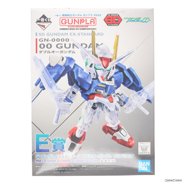 [PTM]E賞 SDガンダム EXスタンダード ダブルオーガンダム ソリッドクリア 一番くじ 機動戦士ガンダム ガンプラ2022 機動戦士ガンダム00(ダブルオー) プラモデル プライズ(645075-2607742) バンダイスピリッツ