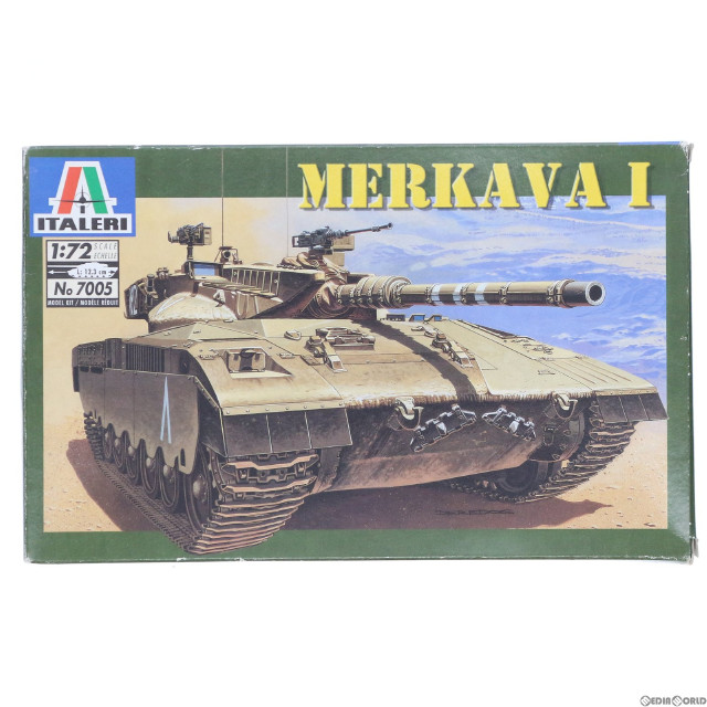 [PTM]1/72 MERKAVA I イスラエル主力戦車 メルカバI プラモデル(7005) ITALERI(イタレリ)