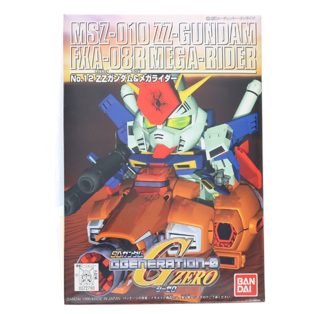 [PTM]MSZ-010 ZZガンダム&FXA-08R メガライダー SDガンダム GGENERATION-0 シリーズNo.12 プラモデル(0072790) バンダイ