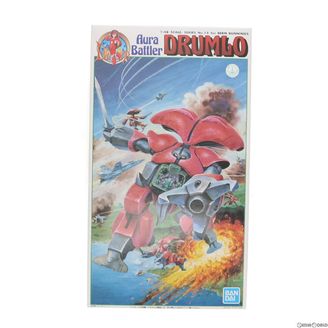 [PTM]1/48 オーラバトラー バーン・バニングス用ドラムロ 聖戦士ダンバイン シリーズNo.15 プラモデル(5062874) バンダイスピリッツ
