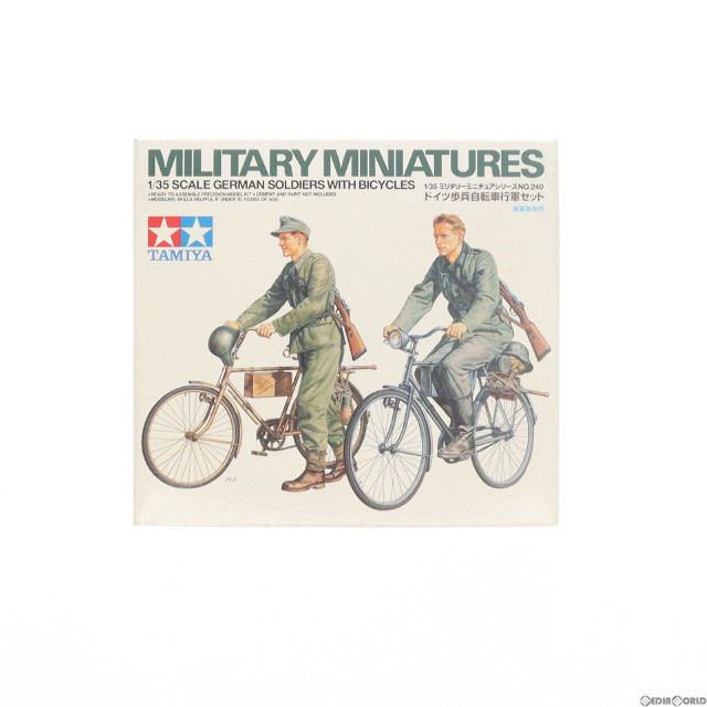 [PTM]1/35 ドイツ歩兵自転車行軍セット ミリタリーミニチュアシリーズ No.240 プラモデル(35240) タミヤ
