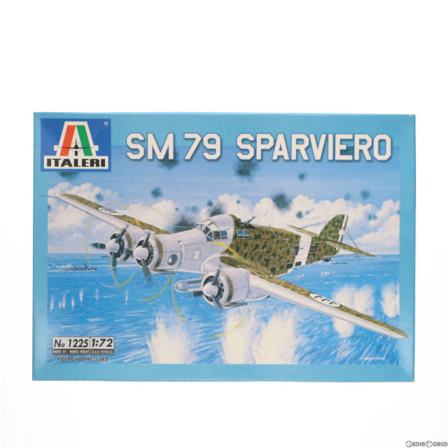 [PTM]1/72 サヴォイア・マルケッティ SM79 SPARVIERO(スパルビエロ) プラモデル(1225) ITALERI(イタレリ)