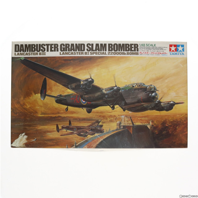[PTM]1/48 ランカスターB III ダムバスター/ランカスターB I スペシャル グランドスラムボマー 傑作機シリーズ No.10 プラモデル(61021) タミヤ