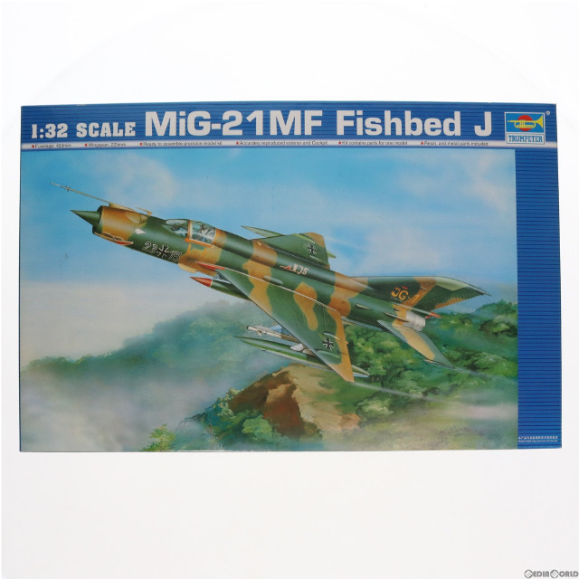 [PTM]1/32 MiG-21MF Fishbed J プラモデル(02218) TRUMPETER(トランペッター)
