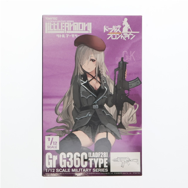 [PTM]イラストカード無し LittleArmory(リトルアーモリー) LADF28 1/12 Gr G36C タイプ ドールズフロントライン プラモデル(323051) TOMYTEC(トミーテック)