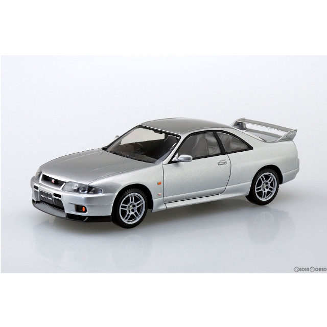 [PTM]ザ・スナップキット No.15-D 1/32 ニッサン R33スカイラインGT-R(ソニックシルバー) プラモデル(64573) アオシマ