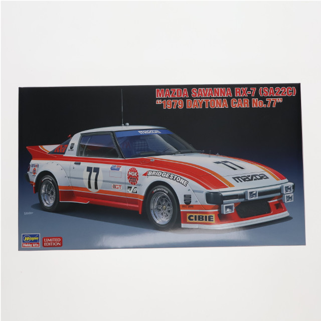 [PTM]1/24 マツダ サバンナRX-7(SA22C) 『1979 デイトナ CAR No.77』 プラモデル(20587) ハセガワ