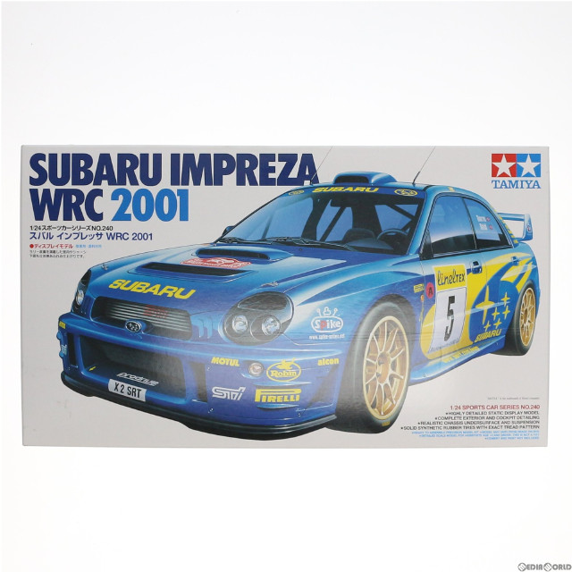 [PTM]スポーツカーシリーズ No.240 1/24 スバル インプレッサ WRC 2001 ディスプレイモデル プラモデル(24240) タミヤ