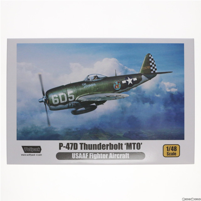 [PTM]1/48 アメリカ陸軍航空軍 P-47D サンダーボルト 地中海作戦戦域 プレミアムエディションキット プラモデル(WOLWP14812) Wolfpack(ウルフパック)