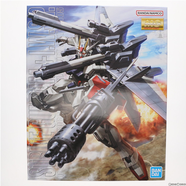 [PTM]MG 1/100 GAT-X105 ストライクガンダム + IWSP 機動戦士ガンダムSEED(シード) プラモデル(5064127) バンダイスピリッツ