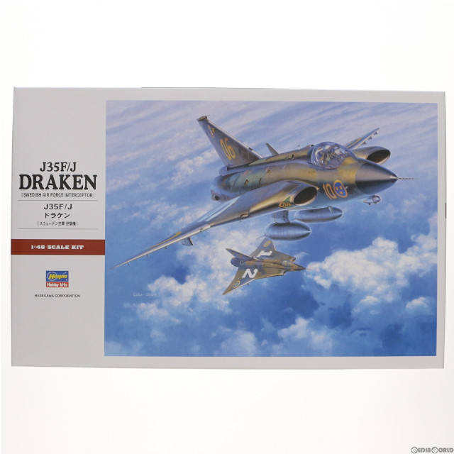 [PTM]1/48 J35F/J ドラケン スウェーデン空軍 迎撃機 PTシリーズ No.41 プラモデル(07241) ハセガワ