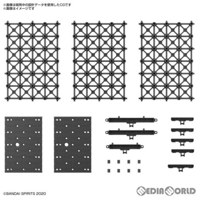 [PTM](再販)1/144 カスタマイズシーンベース(トラスベースVer.) 30 MINUTES MISSIONS(サーティミニッツミッションズ) プラモデル用アクセサリ(5062019) バンダイスピリッツ