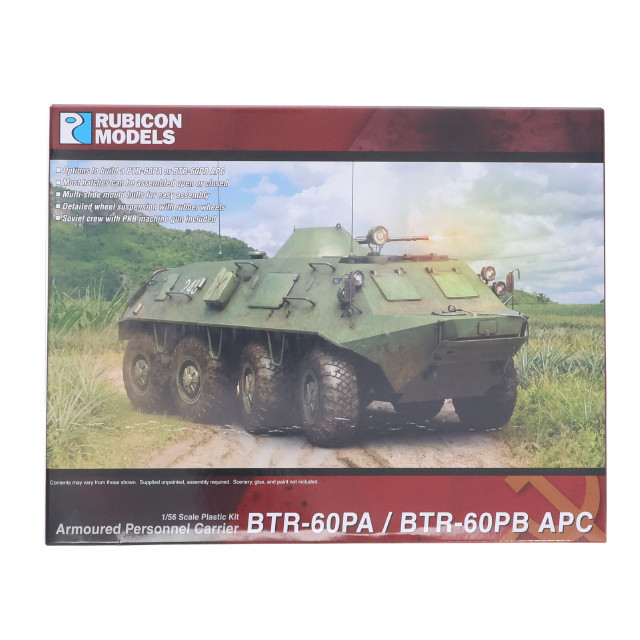[PTM]1/56 BTR-60PA/BTR-60PB 装甲兵員輸送車 プラモデル(RB0122) RUBICON MODELS(ルビコンモデルス)