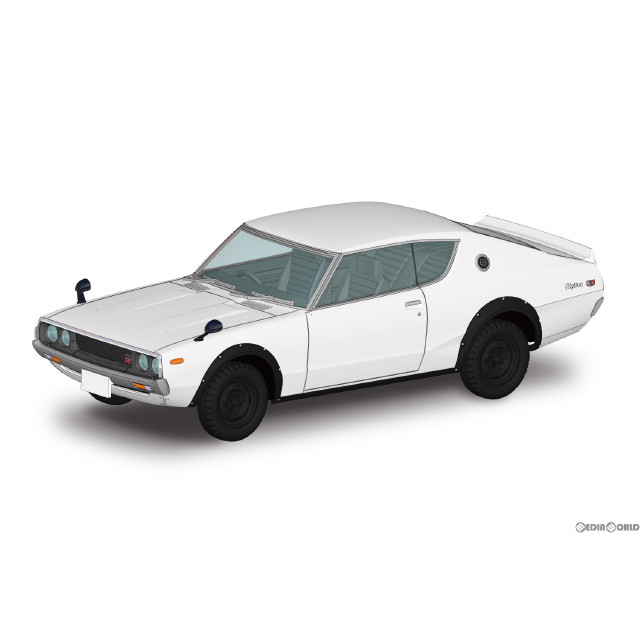 [PTM]ザ・スナップキット No.18-B 1/32 ニッサン C110スカイラインGT-R(ホワイト) プラモデル(064658) アオシマ