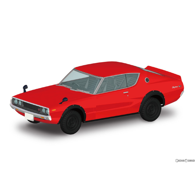 [PTM]ザ・スナップキット No.18-C 1/32 ニッサン C110スカイラインGT-R(レッド) プラモデル(064665) アオシマ