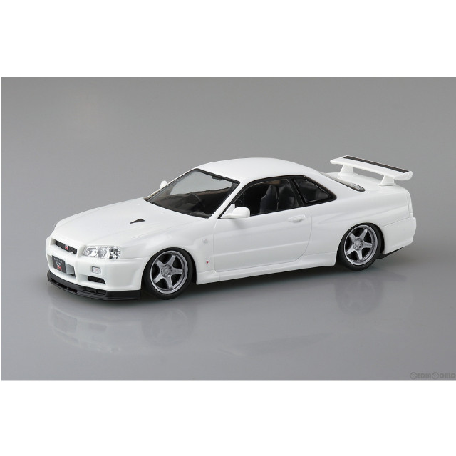 [PTM]ザ・スナップキット No.11-SP3 ニッサン R34スカイラインGT-R カスタムホイール(ホワイトパール) プラモデル(066324) アオシマ