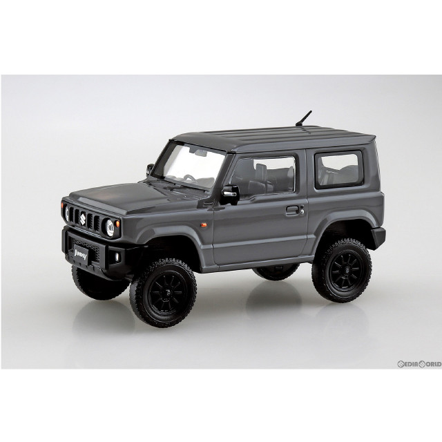 [PTM]ザ・スナップキット No.8-SP2 1/32 スズキ ジムニー カスタムホイール(ミディアムグレー) プラモデル(066799) アオシマ