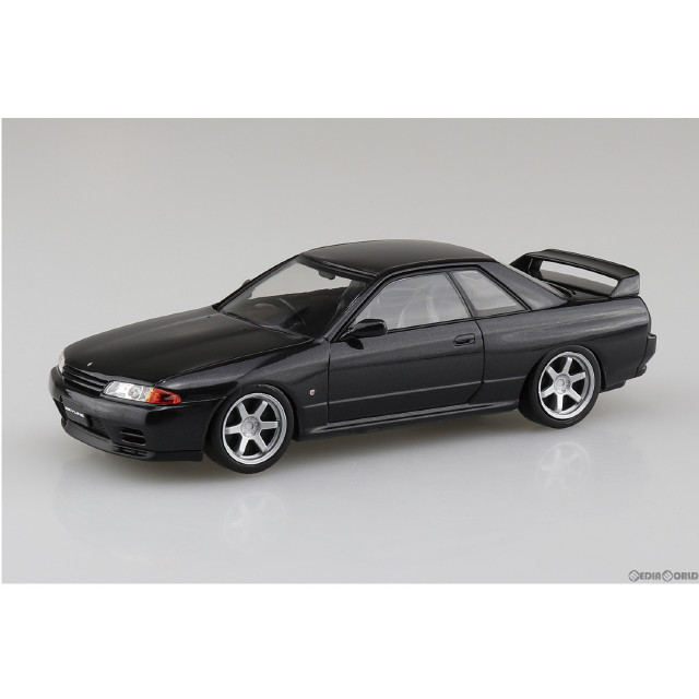 [PTM]ザ・スナップキット No.14-SP3 1/32 ニッサン R32スカイラインGT-R カスタムホイール(ブラックパールメタリック) プラモデル(066362) アオシマ