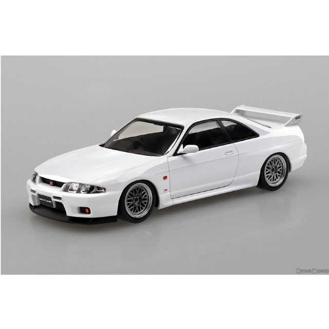 [PTM]ザ・スナップキット No.15-SP3 1/32 ニッサン R33スカイラインGT-R カスタムホイール(ホワイト) プラモデル(066409) アオシマ
