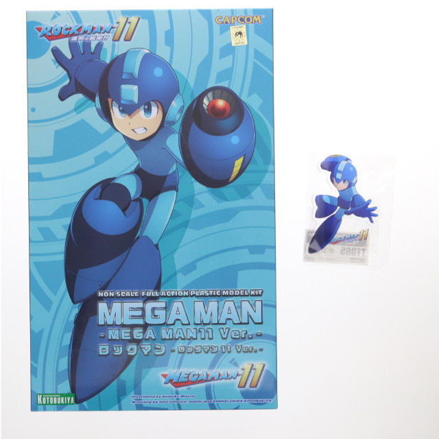 [PTM]コトブキヤショップ限定特典付属 ロックマン -ロックマン11Ver.- ロックマン11 運命の歯車!! プラモデル(KP607) コトブキヤ