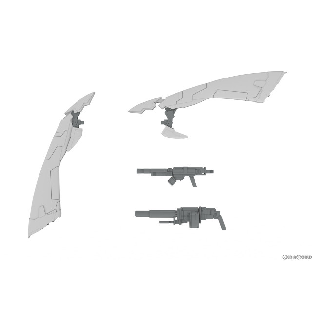 [PTM]拡張セットA 5inM 1/48 装甲歩兵用[エンジェルウイング&M51グレネード&DSG12SMG] プラモデル(PP165) PLUM(プラム)