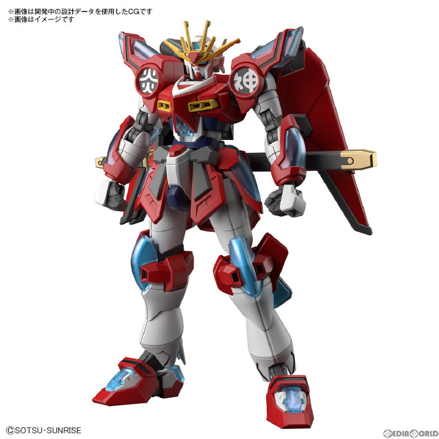 [PTM]HG 1/144 神バーニングガンダム ガンダムビルドメタバース プラモデル(5065712) バンダイスピリッツ