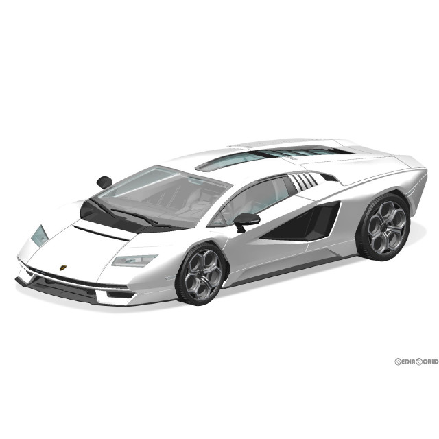 [PTM]初回生産特典付属 ザ・スナップキット No.19-A 1/32 ランボルギーニ カウンタック LPI 800-4(ホワイト) プラモデル(065396) アオシマ