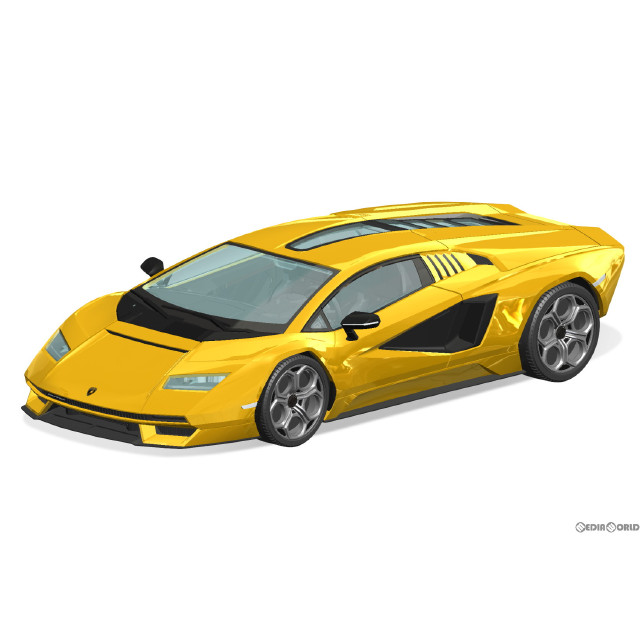 [PTM]初回生産特典付属 ザ・スナップキット No.19-C 1/32 ランボルギーニ カウンタック LPI 800-4(イエロー) プラモデル(065419) アオシマ