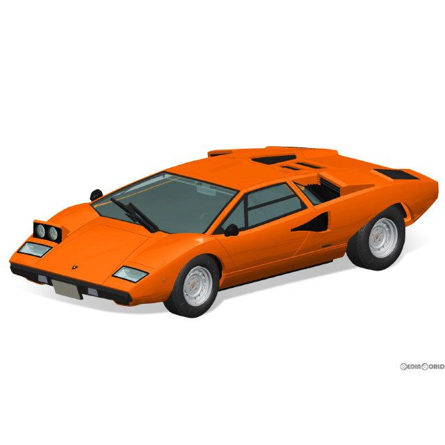 [PTM]初回生産特典付属 ザ・スナップキット No.20-C 1/32 ランボルギーニ カウンタック LP400(オレンジ) プラモデル(065358) アオシマ